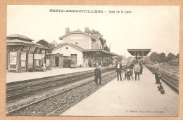 GRETZ-ARMAINVILLIERS - Quai De La Gare - Gretz Armainvilliers