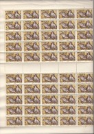 Feuille De 50 Timbres  De Nouvelle Calédonie  N°259 à  20% De La Cote. Kagous - Neufs