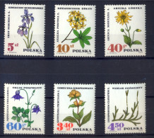 POLAND 1967 Protected Medical Flowers - Geneeskrachtige Planten