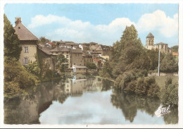 Haute Vienne - 87 - Eymoutiers - Vue Générale Au Bord De Vienne En 1965 - Eymoutiers