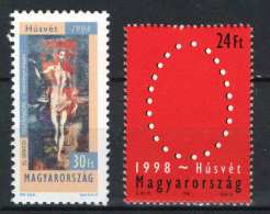 HUNGARY 1998 CULTURE Celebration EASTER -  Fine Set MNH - Unused Stamps