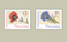 HUNGARY 1999 FLORA Plants FLOWERS -  Fine Set MNH - Nuevos