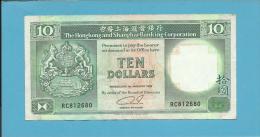 HONG KONG - 10 DOLLARS - 1992 - P 191.c - 2 Scans - Hong Kong
