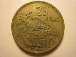 Espagne - 25 Pesetas 1957 (58) - 25 Peseta