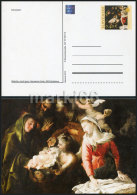 Slovakia - 2012 - Christmas - Official Postcard With Original Stamp And Hologram - Ansichtskarten