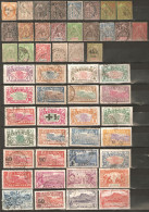 Colonies Réunion  Lot De 77 Timbres  Oblitérés Dont N° Yvert 80 , Petit Prix (*) - Mezclas (max 999 Sellos)