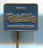 MERCEDES - Car  Automobile, Vintage Pin Badge - Mercedes