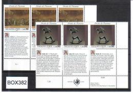 BOX382  VEREINTE NATIONEN UNO GENF 1992  Michl 223/24  2 SECHSERBLÖCKE ** - Unused Stamps