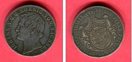 SAXE  2 THALER  1858  ( KM 277 )   TB+  225 - Taler Et Doppeltaler