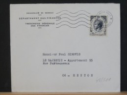 58/511    LETTRE   MONACO - Lettres & Documents