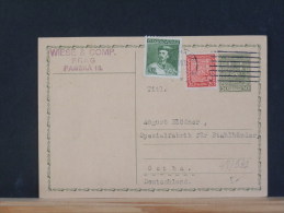 58/531      CP  1932     POUR ALLEMAGNE - Postales