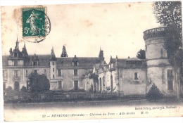 MERIGNAC   Château Du Parc Aile Droite TB (rousseurs Moins Marquées Que Sur Scan) - Merignac