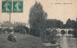 ( CPA 28 )  CLOYES  /  Bords Du Loir  - - Cloyes-sur-le-Loir