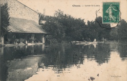 ( CPA 28 )  CLOYES  /   Lavoir St-Lubin  - - Cloyes-sur-le-Loir