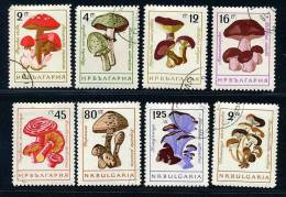 Bulgarie Ob N° 1099 à 1106 - Champignons (lot 3) (24 P11) - Gebruikt