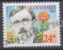 Slovakia - Slovaquie 2007 Yvert 492 Robert William Seton Watson, Politician - MNH - Neufs