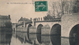 ( CPA 28 )  CLOYES-SUR-LE-LOIR  /  Le Pont  - - Cloyes-sur-le-Loir