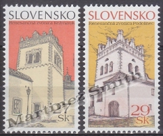 Slovakia - Slovaquie 2006 Yvert 463-64 Renaissance Arhitecture - MNH - Unused Stamps