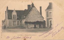 ( CPA 28 )  CLOYES  /   Maison Renaissance  -  ( Tachée Bas ) - Cloyes-sur-le-Loir