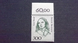 Deutschland BRD 1433 **/mnh, Frauen Der Deutschen Geschichte: Fanny Hensel (1805-1847), Musikerin - Other & Unclassified