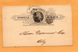 United States 1894 Card Mailed - ...-1900