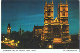 Pc' Great Britain Used A_07_670 London Westminster # 1970 Malvern Worce - Westminster Abbey