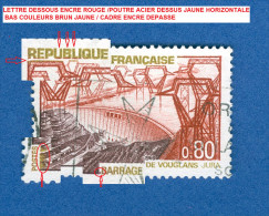 * 1969 N° 1583 BARRAGE DE VOUGLANS JURA OBLITÉRÉ - Usati