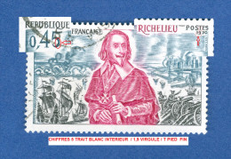 * 1970  N° 1655  RICHELIEU  OBLITÉRÉ - Used Stamps