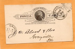 United States 1893 Card Mailed - ...-1900