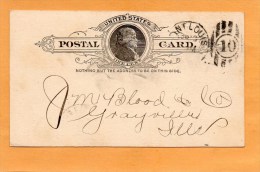 United States 1890 Card Mailed - ...-1900