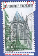 1971  N°  1683  SAINTE CHAPELLE DE RIOM OBLITÉRÉ - Used Stamps