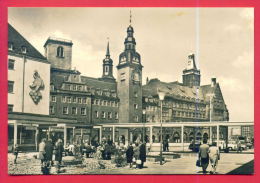 163868 /  KARL MARX STADT - BLICK VON ROSENHOF ZUM MARKT - Germany Deutschland Allemagne Germania - Chemnitz (Karl-Marx-Stadt 1953-1990)