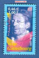 2001  N° 3393  SERGE GAINSBOURG   OBLITÉRÉ - Gebraucht