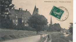 ( CPA 28 )  COURTALAIN  /  Vue Prise Du Calvaire  - - Courtalain