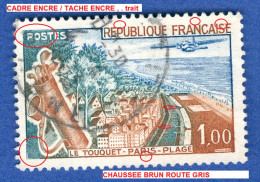 1962  N° 1355  LE TOUQUET PARIS PLAGE  OBLITÉRÉ - Gebraucht