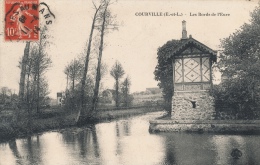 ( CPA 28 )  COURVILLE  /  Les Bords De L'Eure - - Courville