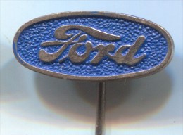 FORD - Car  Auto,  Vintage Pin  Badge - Ford
