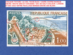 1962  N° 1355  LE TOUQUET PARIS PLAGE OBLITÉRÉ DOS CHARNIÈRE - Used Stamps