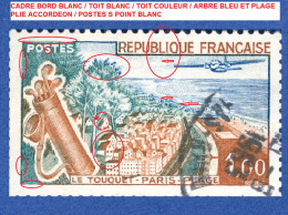 1962  N° 1355  LE TOUQUET PARIS PLAGE  OBLITÉRÉ - Used Stamps