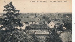 ( CPA 28 )  COURVILLE  /  Vue Générale Prise De La Butte  - - Courville