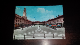 C-30247 VIGEVANO PIAZZA DUCALE PANORAMA AUTO D'EPOCA - Vigevano