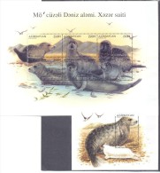 1997. Azerbaijan, The Caspian Seal, Sheetlet +  S/s,  Mint/** - Azerbaijan