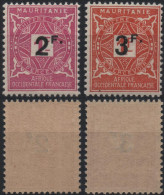 MAURITANIE AOF Taxe 25 Et 26 ** MNH Croix Agadès (CV 9 €) - Unused Stamps