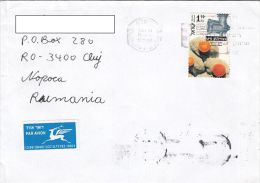 13827- GEFILTE FISH, FOOD, STAMPS ON COVER, 2001, ISRAEL - Storia Postale