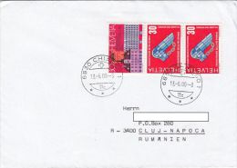 13851- LAUSANNE UPU CONGRESS, PRON INFIRMS ORGANIZATION, STAMPS ON COVER, 2000, SWITZERLAND - Covers & Documents