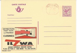 Carte Postale Pub "cuisines ILZWA" Mons - Verzamelingen & Kavels