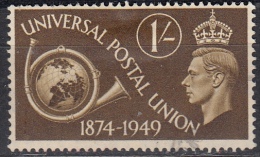 Gran Bretagna, 1949 - 1sh King George VI - Nr.279 MLH* - Nuevos