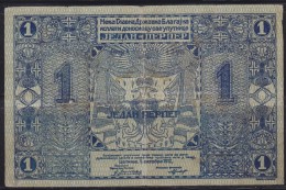 Kingdom Of Montenegro Cetinje 1.10.1912. 1 Perper Banknote, VG - Andere - Europa