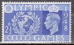 Gran Bretagna, 1948 - 2 1/2p King George VI - Nr.271 MLH* - Nuovi