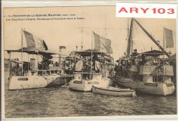 44- Loire Atl. _St Nazaire_ Semaine Maritime Août1908_  Les Torpilleurs Fleuret,Flamberge,Bombarde - Saint Nazaire